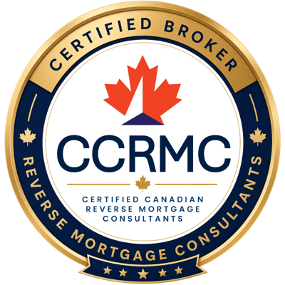 CCRMC Certified Canadian Reverse Mortgage Consultant badge